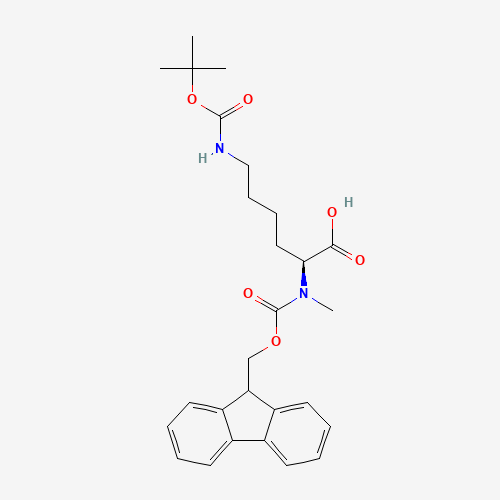 197632-76-1 Fmoc-Nalpha-methyl-Ne-t-Boc-L-lysine chemical structure
