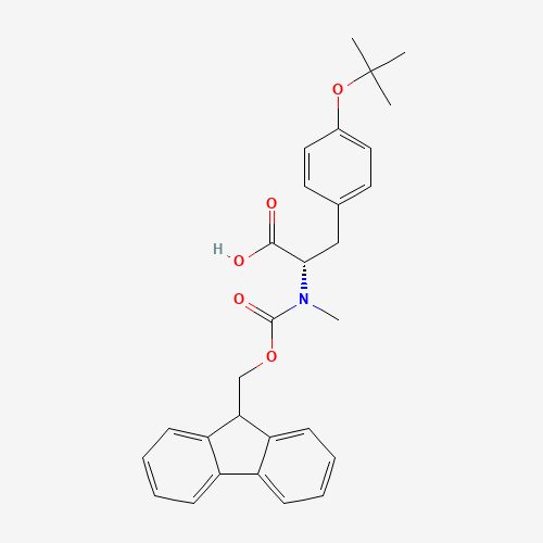 133373-24-7 Fmoc-Nalpha-methyl-O-t-butyl-L-tyrosine chemical structure