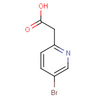 192642-85-6 5-Bromopyridine-2-acetic acid chemical structure