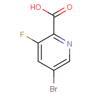 669066-91-5 5-Bromo-3-fluoro-2-pyridinecarboxylic acid chemical structure