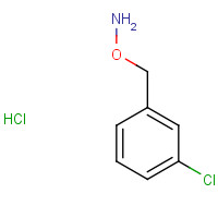 29605-78-5 1-[(Aminooxy)methyl]-3-chlorobenzene hydrochloride chemical structure