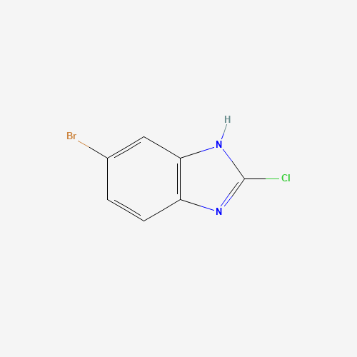 683240-76-8 5-Bromo-2-chloro-1H-1,3-benzimidazole chemical structure