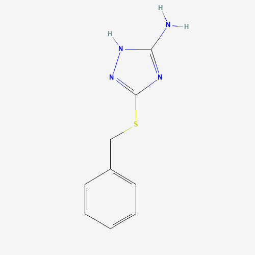 3922-47-2 3-(Benzylsulfanyl)-1H-1,2,4-triazol-5-ylamine chemical structure