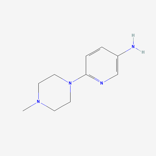 55403-35-5 6-(4-Methylpiperazino)-3-pyridinamine chemical structure
