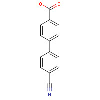 5728-46-1 4'-Cyano[1,1'-biphenyl]-4-carboxylic acid chemical structure