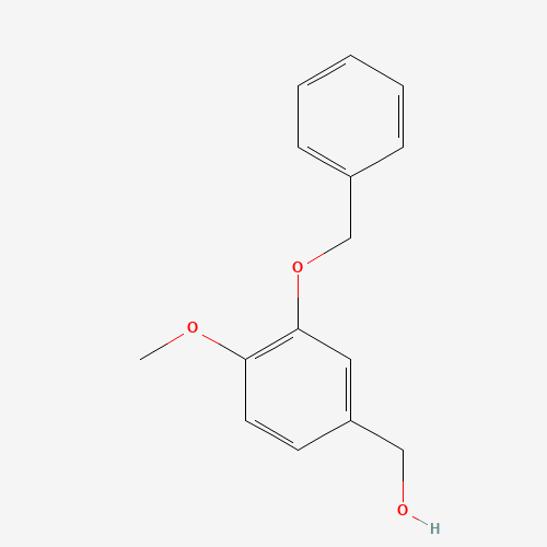 1860-60-2 [3-(Benzyloxy)-4-methoxyphenyl]methanol chemical structure