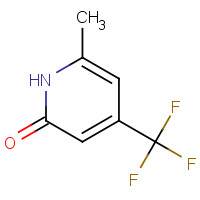 22123-19-9 6-Methyl-4-(trifluoromethyl)-2(1H)-pyridinone chemical structure