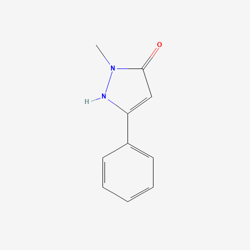 34347-81-4 1-Methyl-3-phenyl-1H-pyrazol-5-ol chemical structure