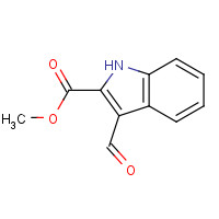 18450-26-5 Methyl 3-formyl-1H-indole-2-carboxylate chemical structure