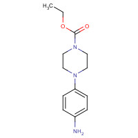 16154-70-4 Ethyl 4-(4-aminophenyl)tetrahydro-1(2H)-pyrazinecarboxylate chemical structure