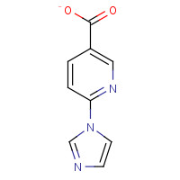 216955-75-8 6-(1H-Imidazol-1-yl)nicotinic acid chemical structure