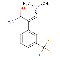62738-99-2 3-(Dimethylamino)-2-[3-(trifluoromethyl)phenyl]-acrylonitrile chemical structure
