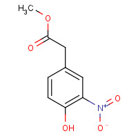 61873-93-6 Methyl 2-(4-hydroxy-3-nitrophenyl)acetate chemical structure