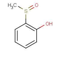 1074-02-8 2-(Methylsulfinyl)benzenol chemical structure