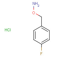 51572-89-5 1-[(Aminooxy)methyl]-4-fluorobenzene hydrochloride chemical structure