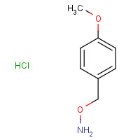 876-33-5 1-[(Aminooxy)methyl]-4-methoxybenzene hydrochloride chemical structure