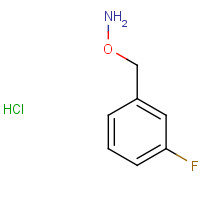 51572-90-8 1-[(Aminooxy)methyl]-3-fluorobenzene hydrochloride chemical structure