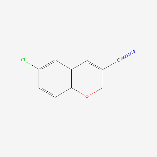 57543-67-6 6-Chloro-2H-chromene-3-carbonitrile chemical structure
