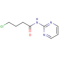27179-31-3 4-Chloro-N-(2-pyrimidinyl)butanamide chemical structure
