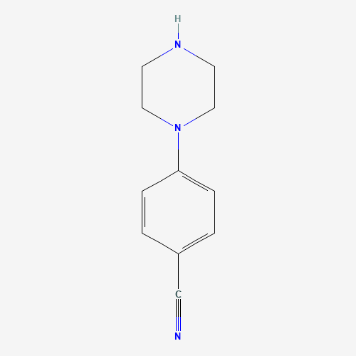 68104-63-2 4-Piperazinobenzenecarbonitrile chemical structure