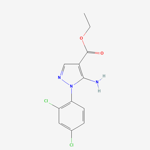 83279-66-7 Ethyl 5-amino-1-(2,4-dichlorophenyl)-1H-pyrazole-4-carboxylate chemical structure