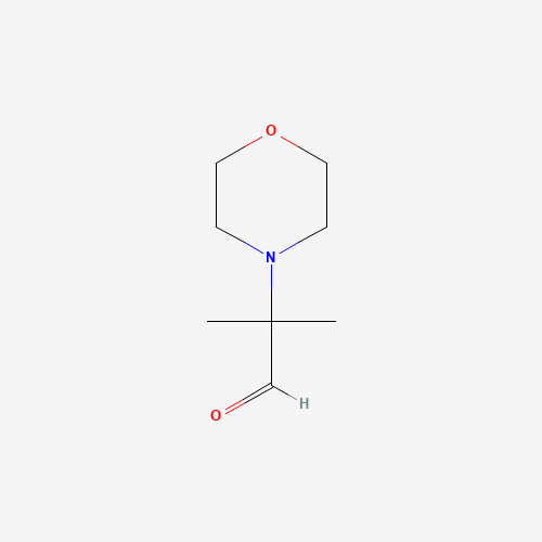 16042-91-4 2-Methyl-2-morpholinopropanal chemical structure