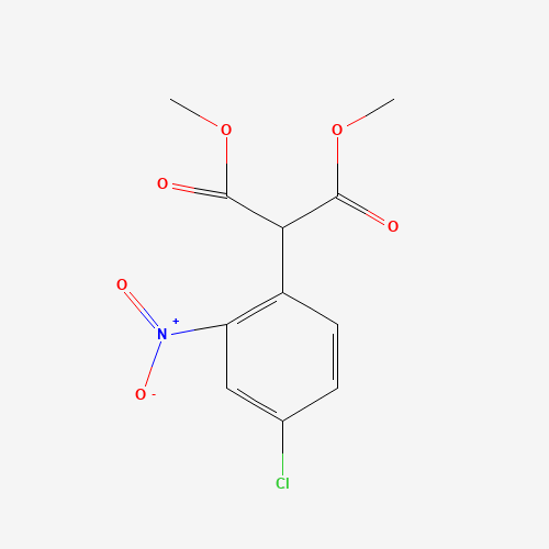 147124-32-1 Dimethyl 2-(4-chloro-2-nitrophenyl)malonate chemical structure