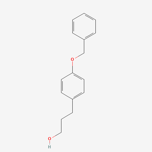 61440-45-7 3-[4-(Benzyloxy)phenyl]-1-propanol chemical structure