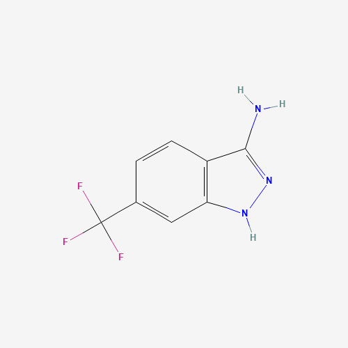 2250-55-7 6-(Trifluoromethyl)-1H-indazol-3-amine chemical structure