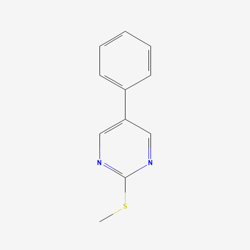 31408-20-5 2-(Methylsulfanyl)-5-phenylpyrimidine chemical structure