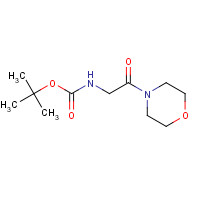 114703-81-0 tert-Butyl N-(2-morpholino-2-oxoethyl)carbamate chemical structure