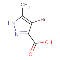82231-52-5 4-Bromo-5-methyl-1H-pyrazole-3-carboxylic acid chemical structure