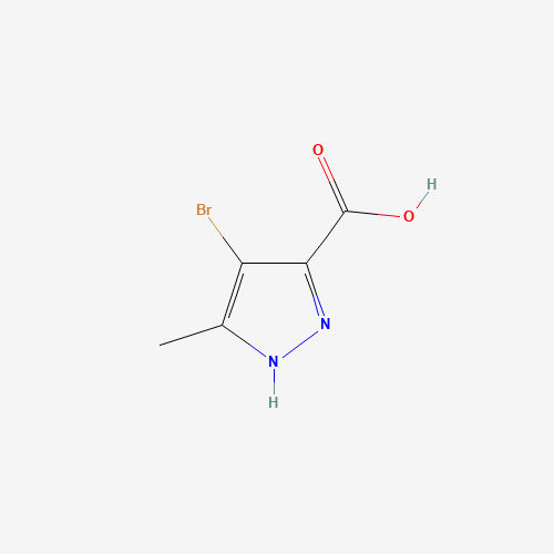 82231-52-5 4-Bromo-5-methyl-1H-pyrazole-3-carboxylic acid chemical structure
