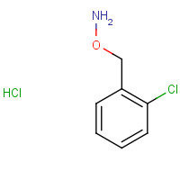 5555-48-6 1-[(Aminooxy)methyl]-2-chlorobenzene hydrochloride chemical structure