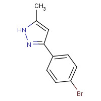 145353-53-3 3-(4-Bromophenyl)-5-methyl-1H-pyrazole chemical structure