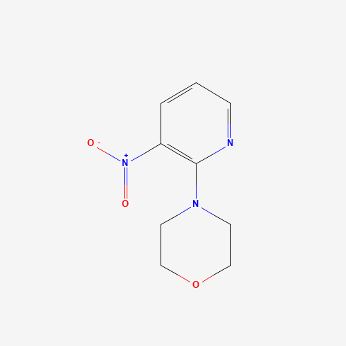 24255-27-4 4-(3-Nitro-2-pyridinyl)morpholine chemical structure