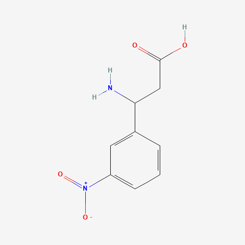 5678-47-7 3-Amino-3-(3-nitrophenyl)propanoic acid chemical structure