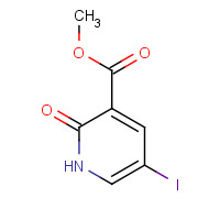 116387-40-7 Methyl 5-iodo-2-oxo-1,2-dihydro-3-pyridinecarboxylate chemical structure
