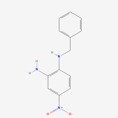 66108-86-9 N~1~-benzyl-4-nitro-1,2-benzenediamine chemical structure