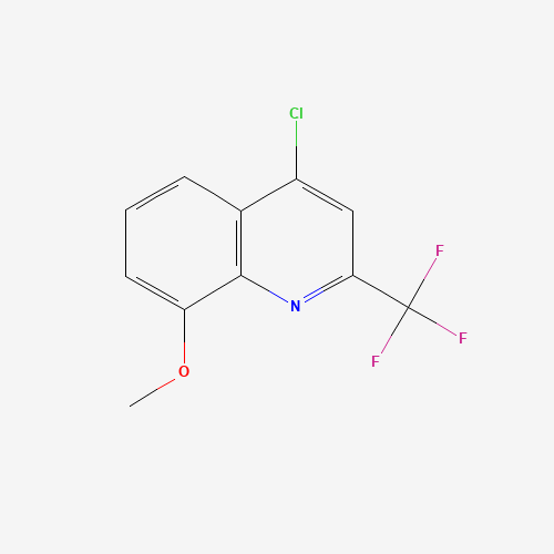 41192-89-6 4-Chloro-8-methoxy-2-(trifluoromethyl)quinoline chemical structure
