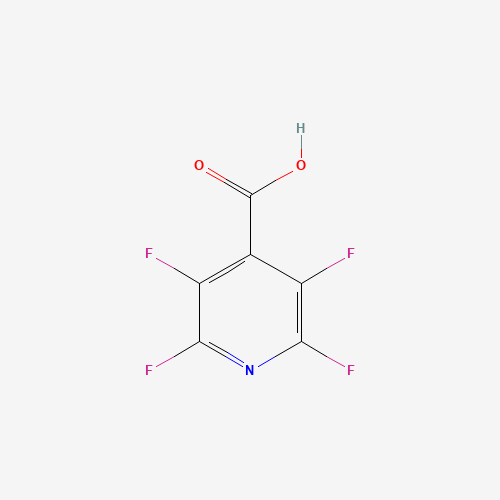 2875-10-7 2,3,5,6-Tetrafluoroisonicotinic acid chemical structure