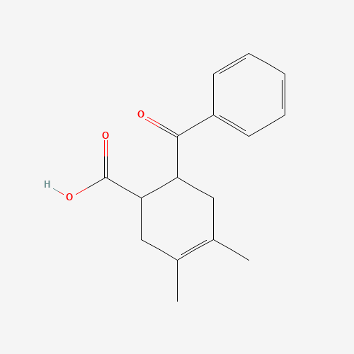 93015-58-8 6-Benzoyl-3,4-dimethyl-3-cyclohexene-1-carboxylic acid chemical structure