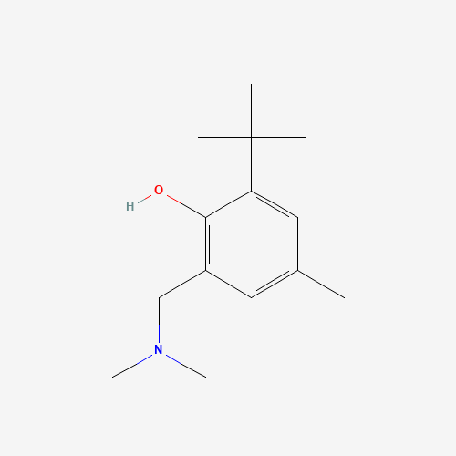 4142-59-0 2-(tert-Butyl)-6-[(dimethylamino)methyl]-4-methylbenzenol chemical structure