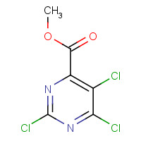 89284-85-5 Methyl 2,5,6-trichloro-4-pyrimidinecarboxylate chemical structure