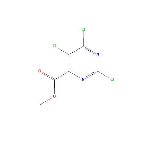 89284-85-5 Methyl 2,5,6-trichloro-4-pyrimidinecarboxylate chemical structure