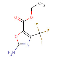 135026-17-4 Ethyl 2-amino-4-(trifluoromethyl)-1,3-oxazole-5-carboxylate chemical structure