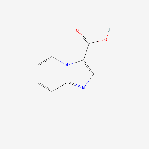 874605-59-1 2,8-Dimethylimidazo[1,2-a]pyridine-3-carboxylicacid chemical structure