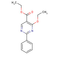122773-99-3 Ethyl 4-ethoxy-2-phenyl-5-pyrimidinecarboxylate chemical structure