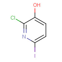 185220-68-2 2-Chloro-6-iodo-3-pyridinol chemical structure