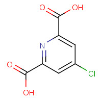 4722-94-5 4-Chloro-2,6-pyridinedicarboxylic acid chemical structure